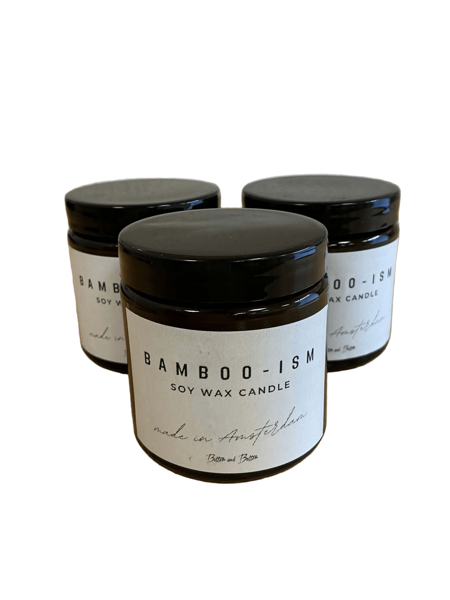 BAMBOO.ISM SOJA WAX KAARS - Bitter and Better
