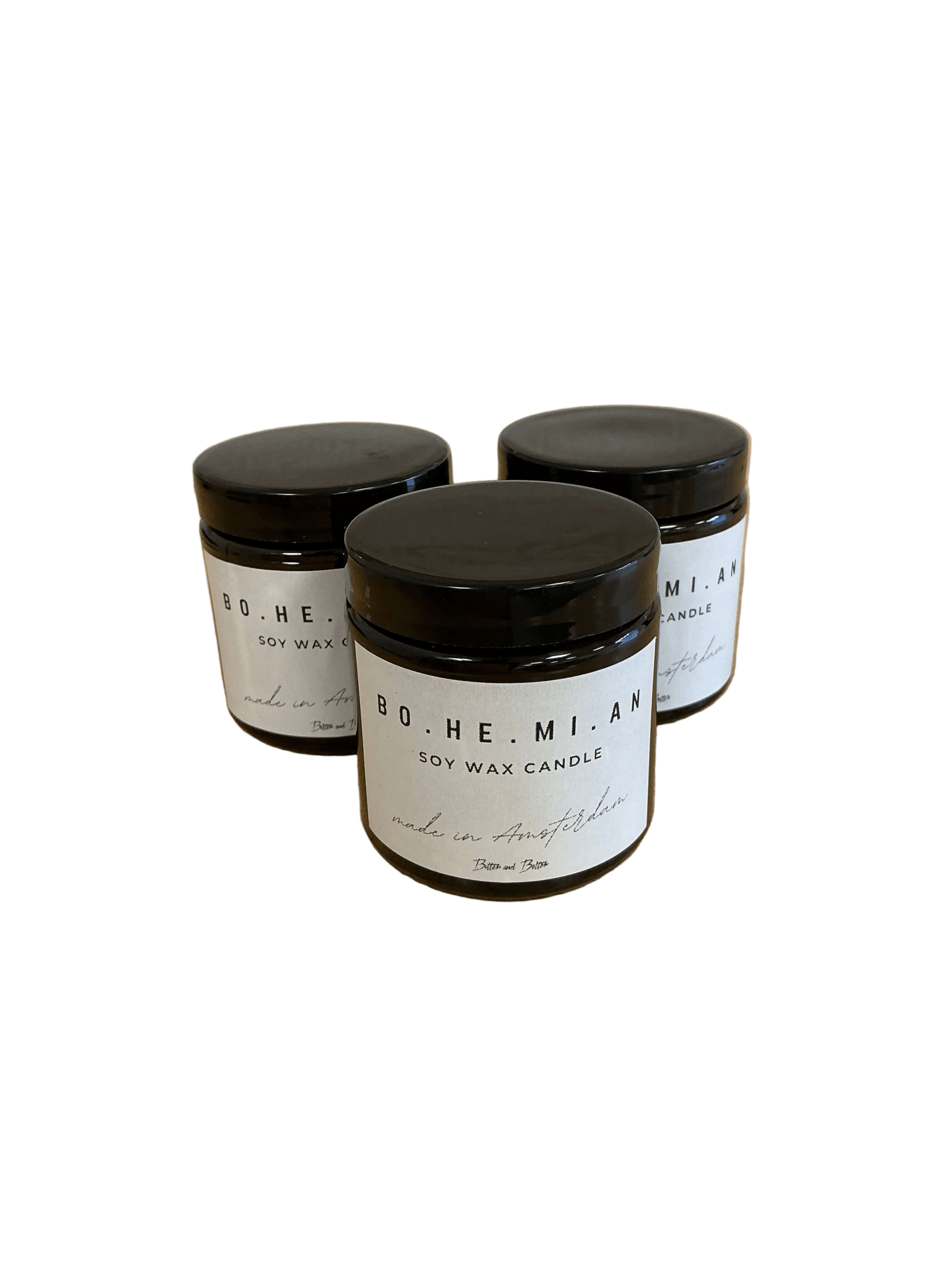 BO.HE.MI.AN SOJA WAX KAARS - Bitter and Better