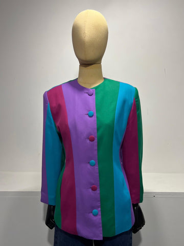 COLOR BLOCKING JACKET - Bitter and Better