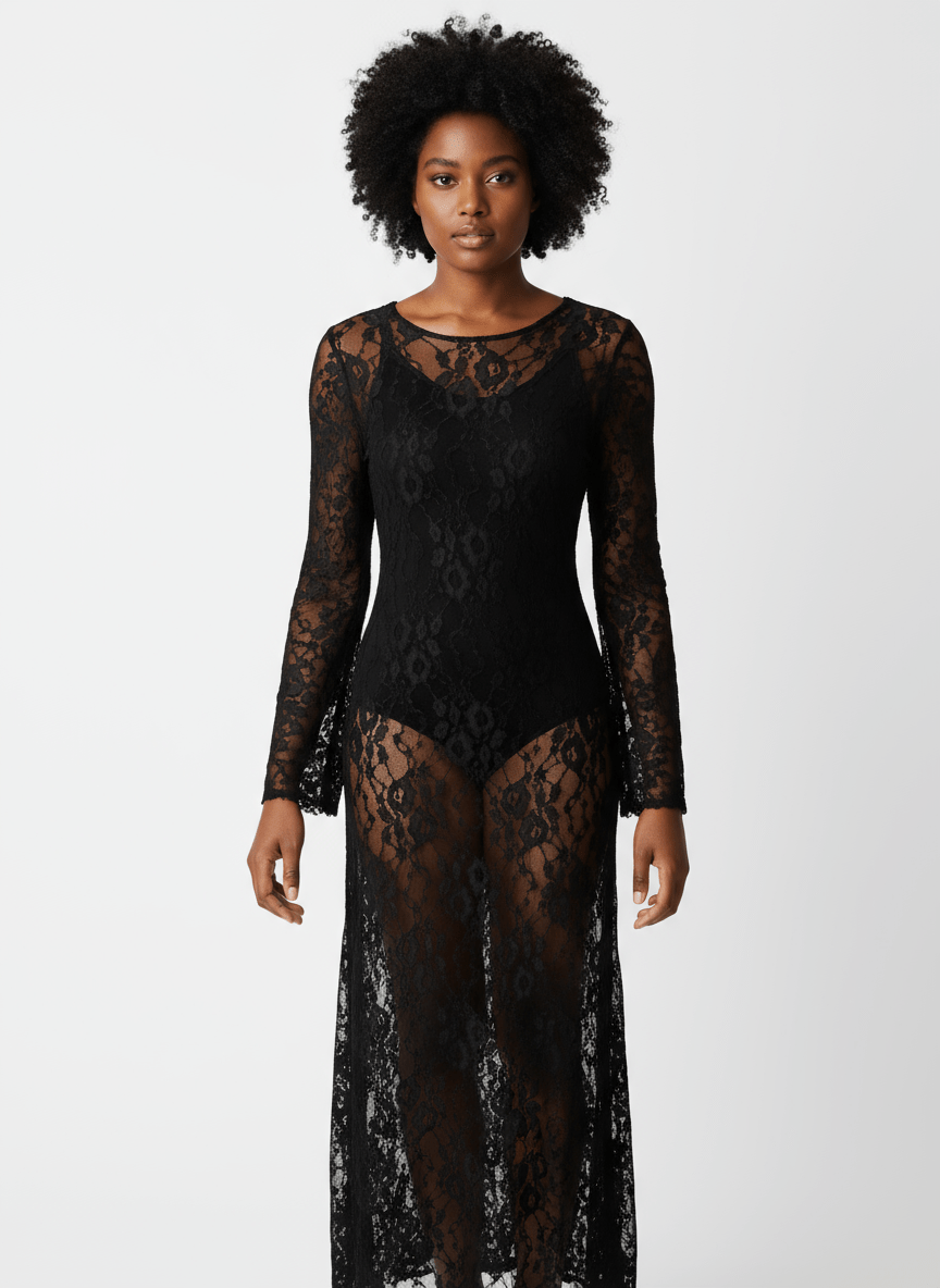 Lace Maxi dress - Bitter and Better
