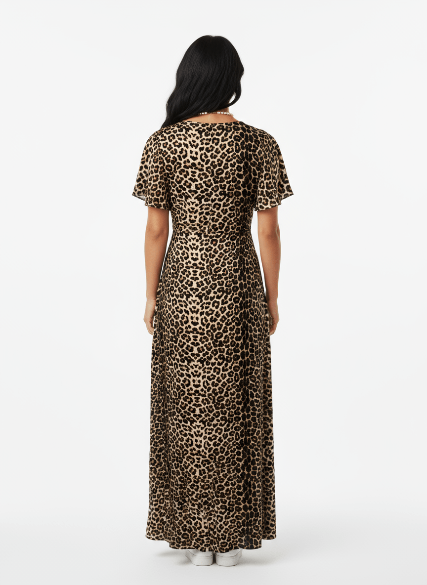 Leopard maxi dress - Bitter and Better