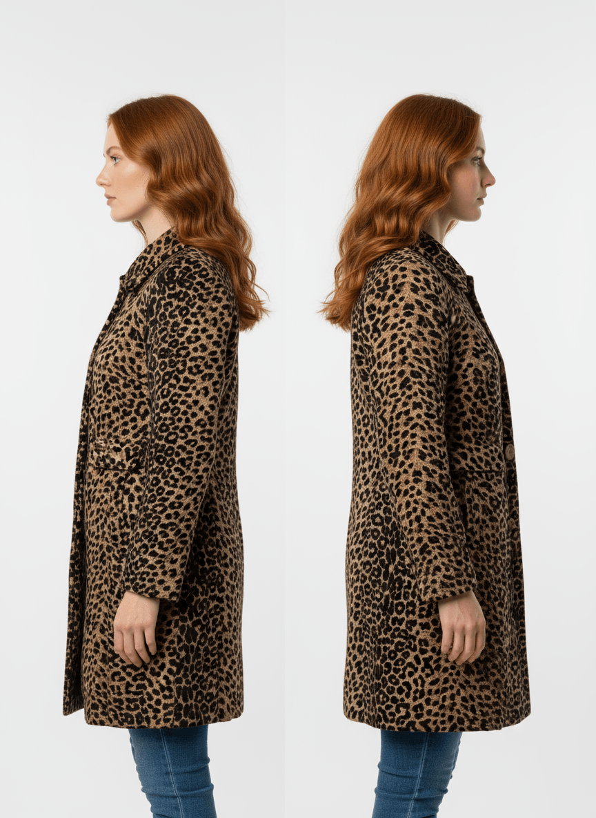 Vintage leopard jasje - Bitter and Better