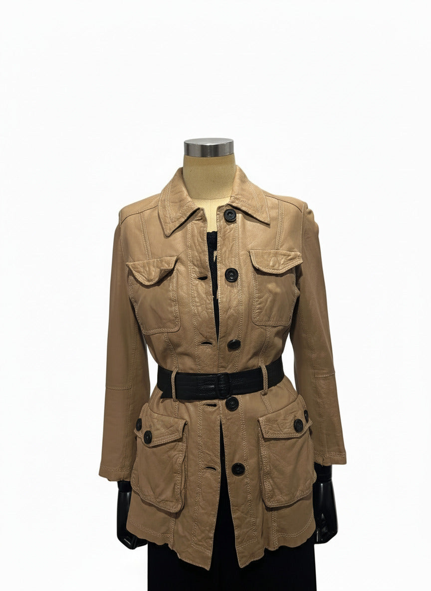 Vintage leren jas - Bitter and Better