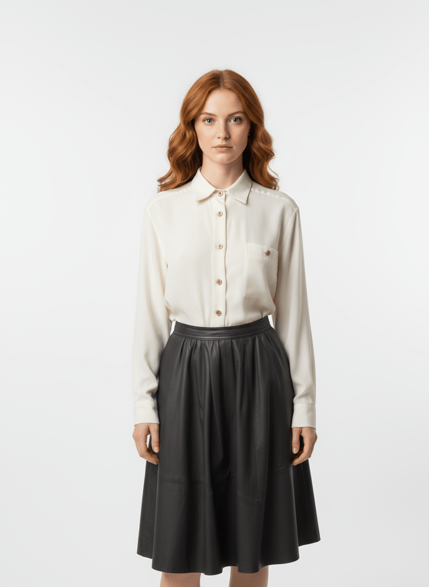 Vintage Leren rok - Bitter and Better