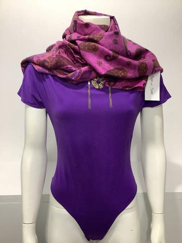 PURPLE HEAVEN-Bitter and Better-accessories,fashion,paars,purple,purple silk scarf,roze sjaal,shawl,silk,silk scarf,sjaal,sustainable